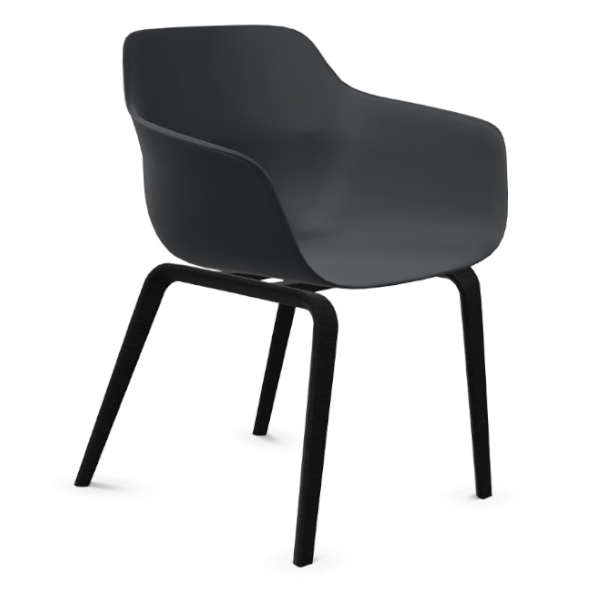 Brunner Crona light lava Eiche schwarz gebeizt