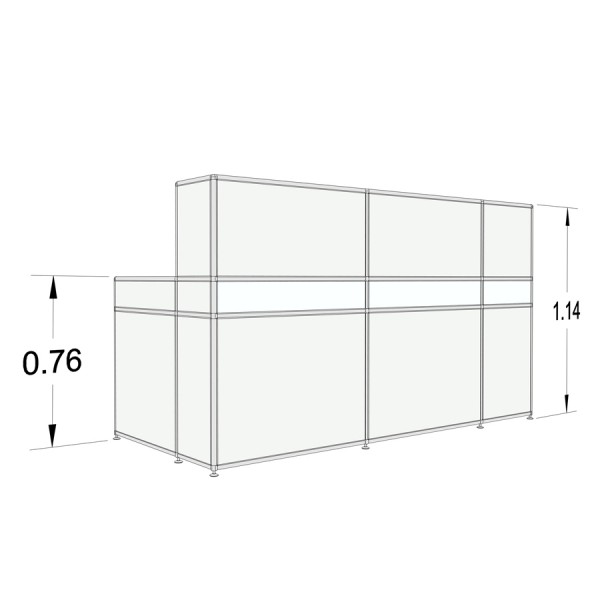 BOSSE Modul Space Empfangstheke 5