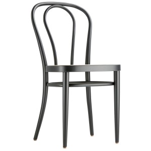 Vorschau: THONET 218 Bugholzstuhl Bistrostuhl schwarz mit Rohrgeflecht - seitliche Ansicht  Vorschau: THONET 218 Bugholzstuhl Bistrostuhl schwarz mit Rohrgeflecht - seitliche Ansicht