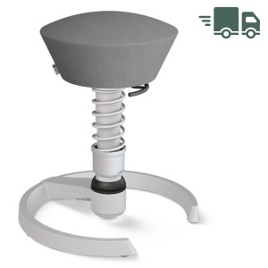 Aeris Swopper Mikrofaser Comfort grau - Gleiter - Gestell hellgrau Aeris Swopper Mikrofaser Comfort grau - Gleiter - Gestell hellgrau