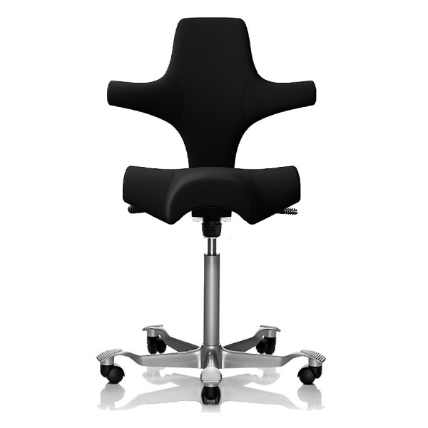 HAG Capisco 8106 Xtreme schwarz Gestell Silber Gasfeder 150