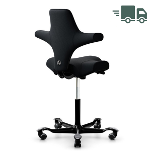 HAG Capisco 8106 Sattelstuhl Bürostuhl in Stoff Select schwarz - schnell geliefert HAG Capisco 8106 Sattelstuhl Bürostuhl in Stoff Select schwarz - schnell geliefert
