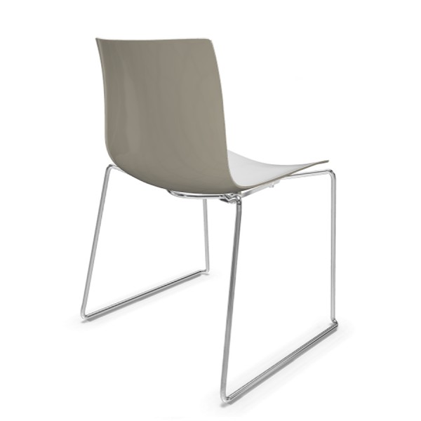Catifa 46 0278 rauchgrau-weiss