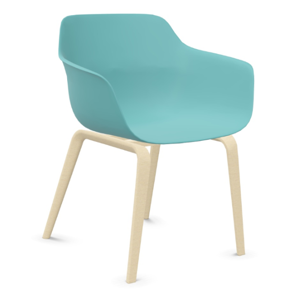 Brunner Crona light aqua Ahorn hell gebeizt