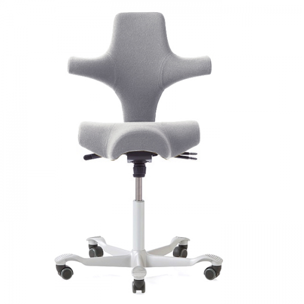 HAG Capisco 8106 hellgrau 094 mit Gestell weiss