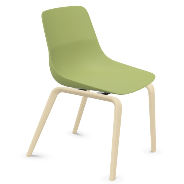 Brunner Crona light mit Holzgestell ahorn lemongrass