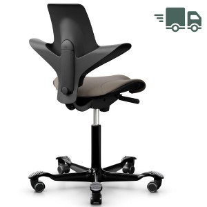 HAG CAPISCO PULS 8020 schwarz mit Stoff Select lehm - Gestell schwarz HAG CAPISCO PULS 8020 schwarz mit Stoff Select lehm - Gestell schwarz