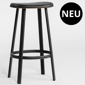 MILLION Copenhagen Anno Stool Barhocker - Leder schwarz MILLION Copenhagen Anno Stool Barhocker - Leder schwarz