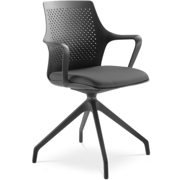 Tara Konferenzstuhl 105, F90-BL schwarz