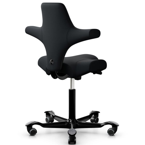 HAG Capisco 8106 Sattelstuhl Bürostuhl in Stoff Select schwarz 