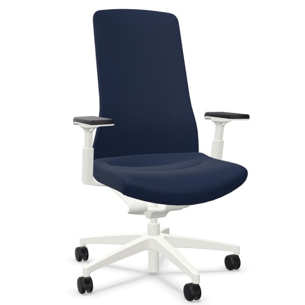 Interstuhl PUREis3 PU113 saphirblau - Frontansicht