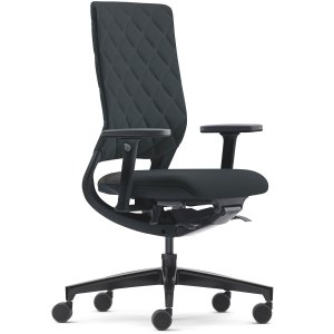 Klöber Mera Diamond schwarz Polster Cura schwarz Klöber Mera Diamond schwarz Polster Cura schwarz