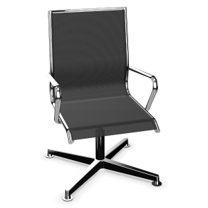 LD Seating Pluto Konferenzdreher Netz schwarz LD Seating Pluto Konferenzdreher Netz schwarz