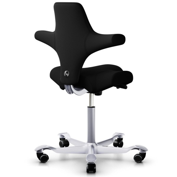 HAG Capisco 8106 Xtreme schwarz mit Gestell silber