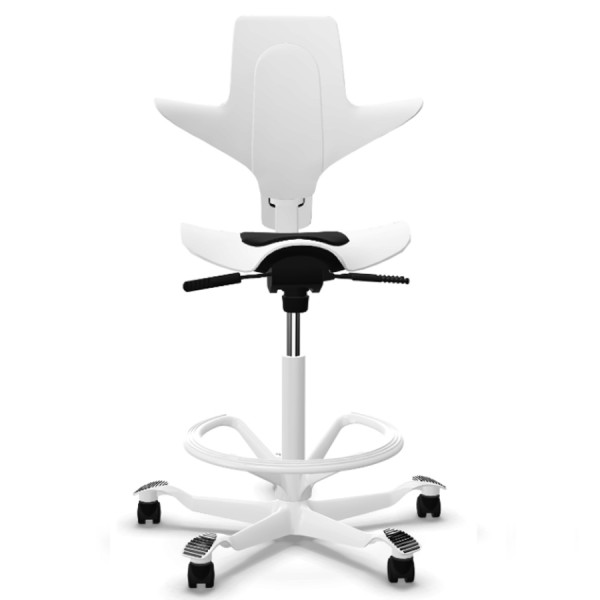 HAG Capisco 8010 Stehhilfe mit Fußring white edition