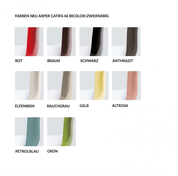 Arper Catifa 46 Bicolor neue Farben