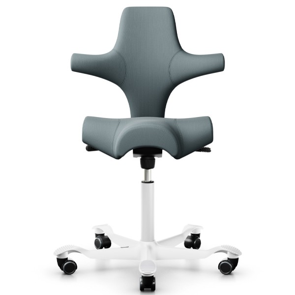 HAG CAPISCO 8106 - Stoff Patina 024 - Gestell weiß - Frontansicht