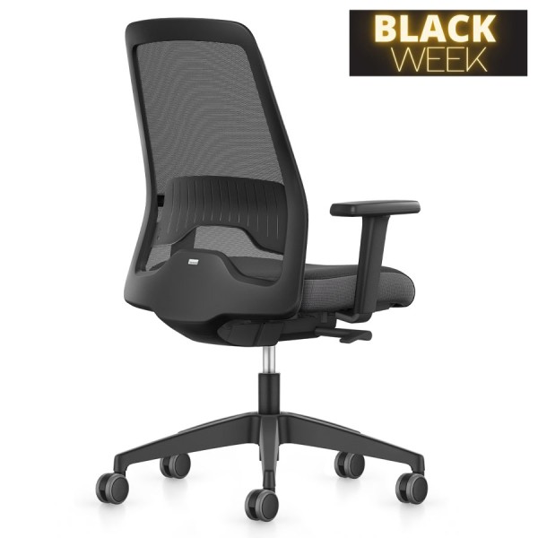 Interstuhl EVERYis1 256 EV25R Bürostuhl | Netzrücken | Schwarz günstig online kaufen