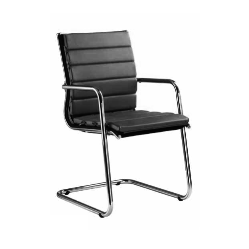 LD Seating Puto Freischwinger Flachpolster schwarz