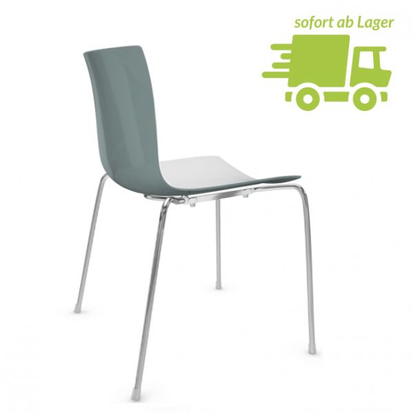 Arper Catifa 46 0251 petrol weiss bicolor