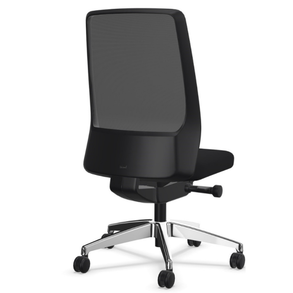 Interstuhl AIMis1 1S04 Bürostuhl konfigurierbar Synchronmechanik, Netzrückenlehne Interstuhl AIMis1 (1S04, 1S046, 1S146) - Rückansicht