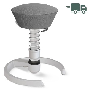 Aeris Swopper AIR mesh grau - Gleiter - Gestell hellgrau - Standardfeder Aeris Swopper AIR mesh grau - Gleiter - Gestell hellgrau - Standardfeder
