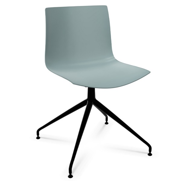 Arper CATIFA 46 0368 einfarbig petrol - Gestell Alu schwarz