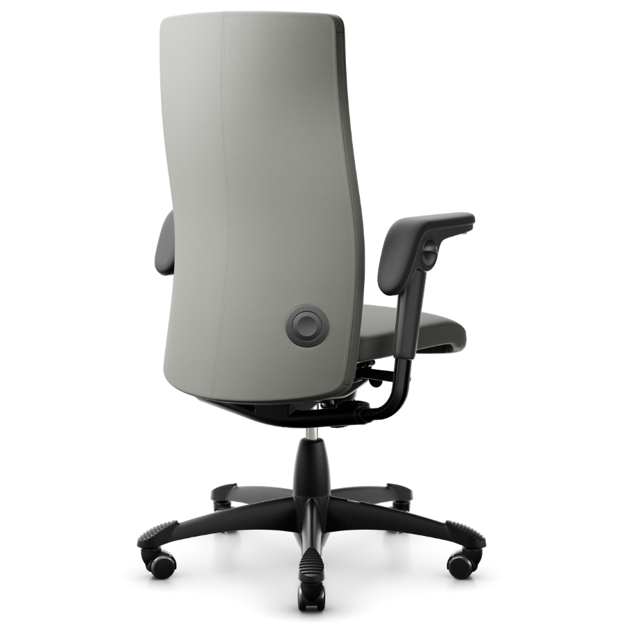 HAG Tribute 9021 Chefsessel Leder grau HAG-TRIBUTE-9021-20102