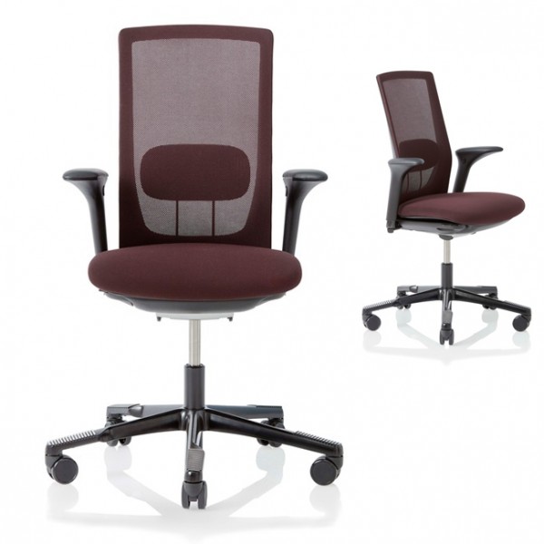 HAG Futu mesh aubergine