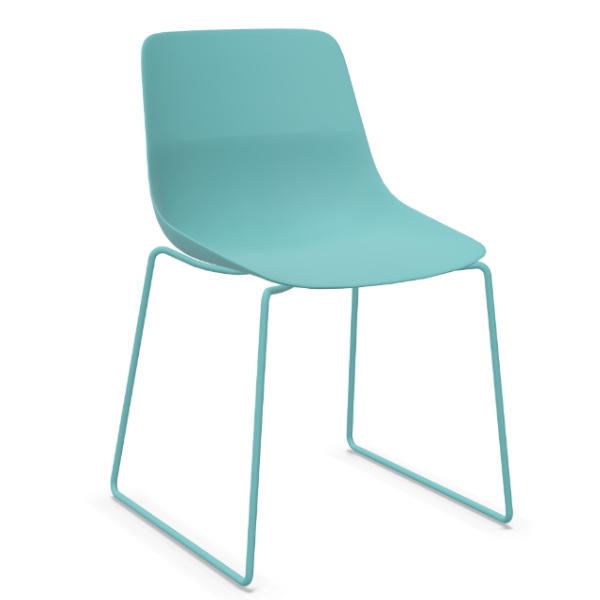 Brunn Crona light 6305 Schale aqua Gestell aqua