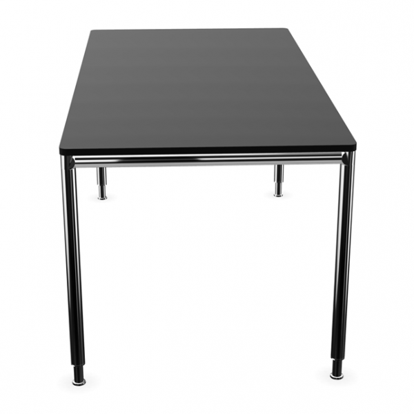 S-Desk Chrom Schwarz