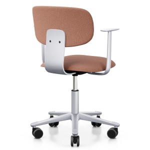HAG Tion 2160 Bürostuhl Blush Rose | Sitz u. Rücken gepolstert Stoff Cura 61257 | Gestell silber HAG Tion 2160 Bürostuhl Blush Rose | Sitz u. Rücken gepolstert Stoff Cura 61257 | Gestell silber