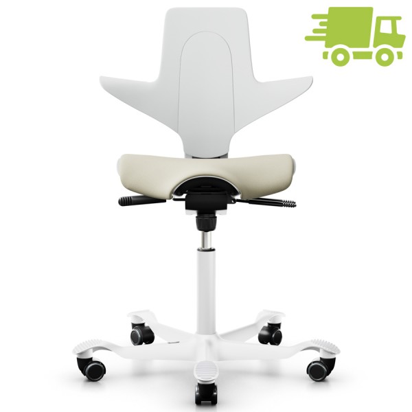 HAG Capisco Puls 8020 White Edition - Frontansicht