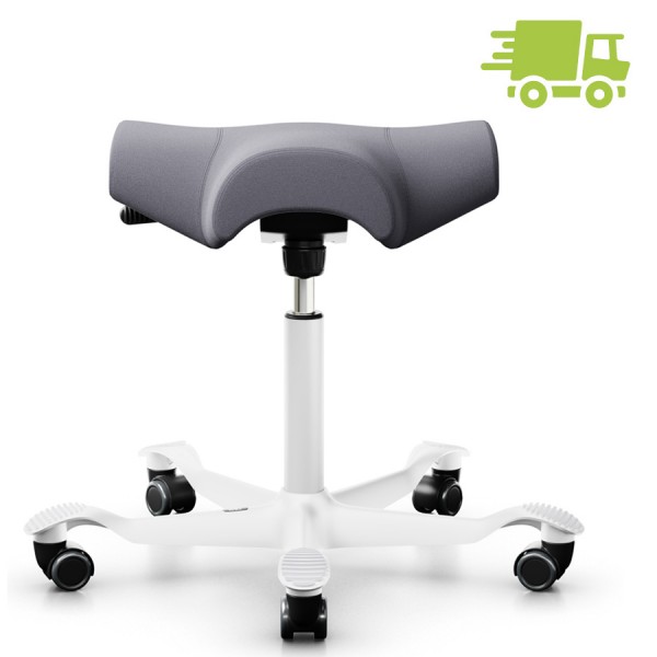 HAG Capisco 8105 Hocker Sattelhocker hellgrau weiß