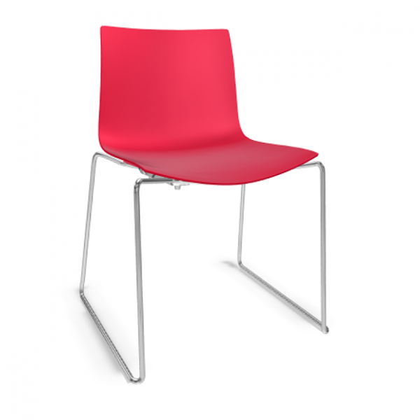 Arper Catifa 46 0278 einfarbig rot