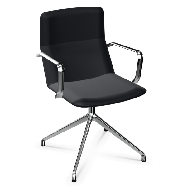 LD Seating Flexi Konferenzstuhl schwarz