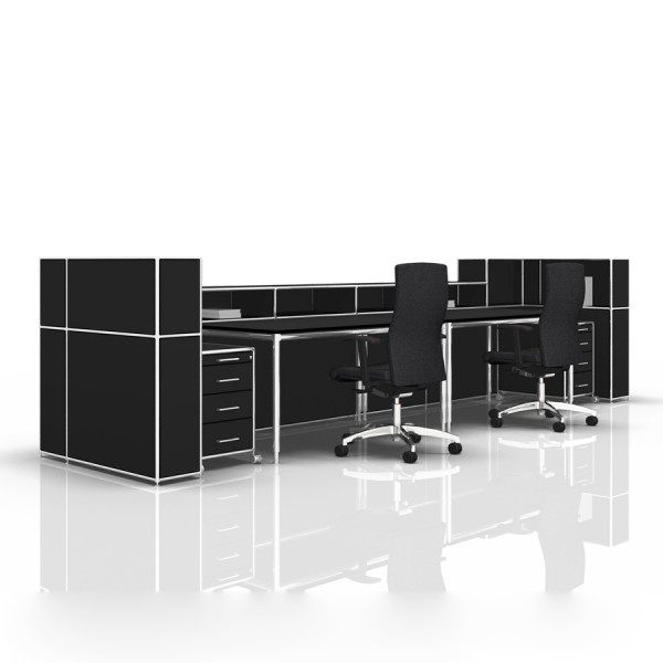 Bosse Modul Space Empfangstheke 9 schwarz