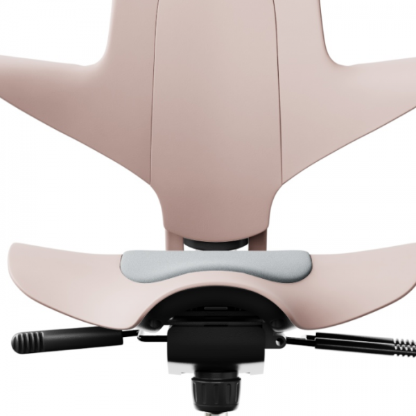 HAG Capisco Puls 8010 rosa mit Gestell weiß