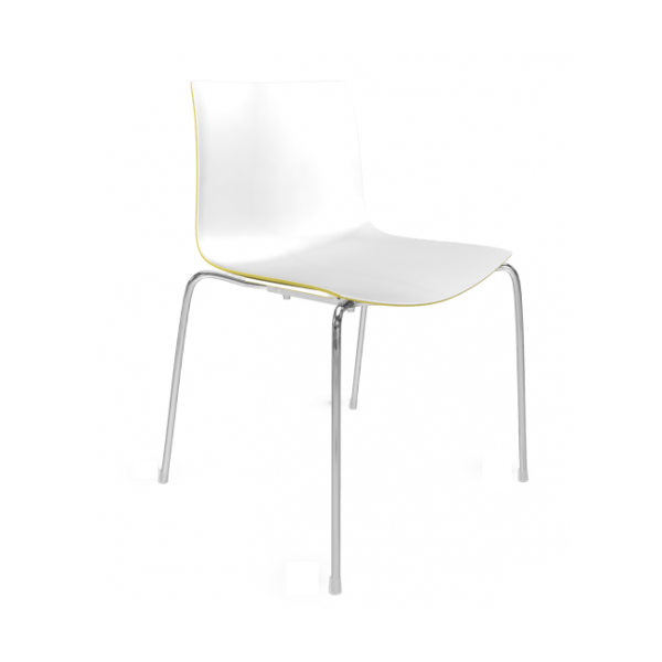 Arper Catifa 46 0251 gelb weiss bicolor