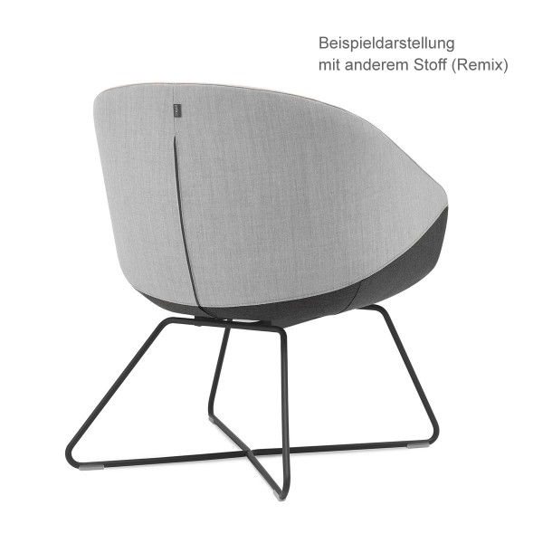 Bejot OXXO Loungesessel OC 424 Stoff Fighter
