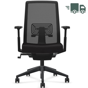 HAWORTH Very (Comfort 62) schwarz mit Netzrücken HAWORTH Very (Comfort 62) schwarz mit Netzrücken