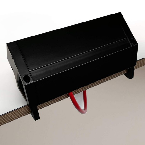 Auf-Tisch-Steckdose #desk - schwarz - Rückseite