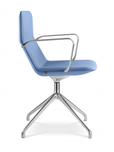 LD Seating FLEXI Konferenzstuhl F20-N6 Gestell in chrom
