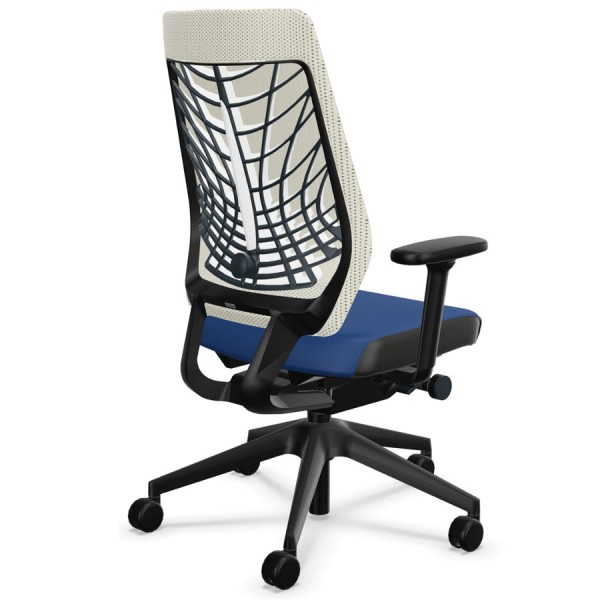 Interstuhl JOYCEis3 JC26E ultramarinblau hinten