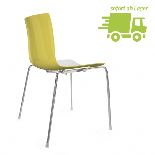Arper Catifa 46 0251 gelb weiss bicolor