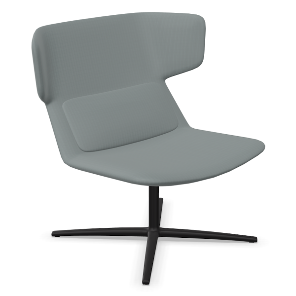 LD Seating Ohrendrehsessel FLEXI Gestell schwarz pulverbeschichtet