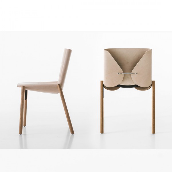Kristalia 1085 Edition Designstuhl Leder
