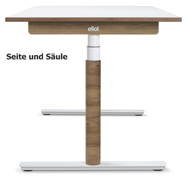 Zubehör Eliot: Cover Holz dunkel Set: Seite und Säule