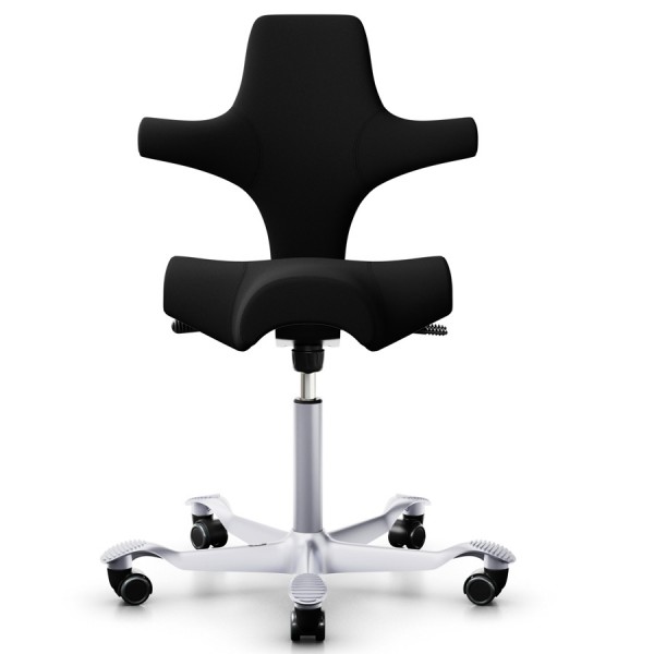 HAG Capisco 8106 Xtreme schwarz mit Gestell silber