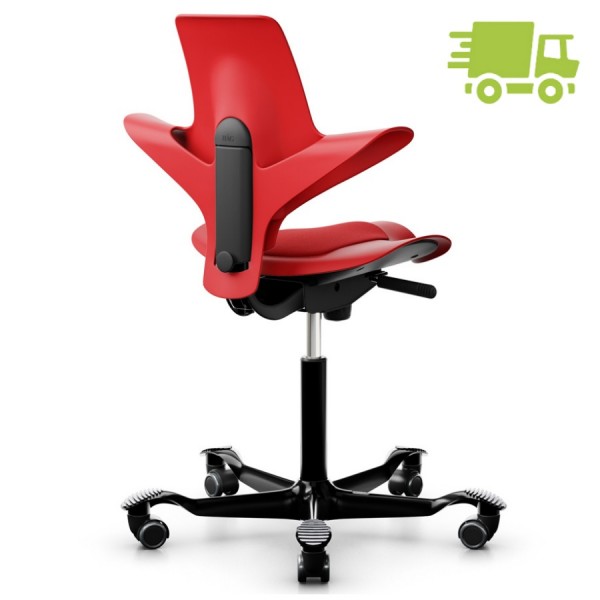 HAG CAPISCO PULS 8010 rot mit Kissen rot - 200 mm Gasfeder - schnell geliefert